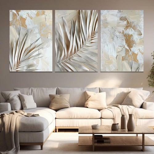 لوحات ثلاثية تصميم عصري