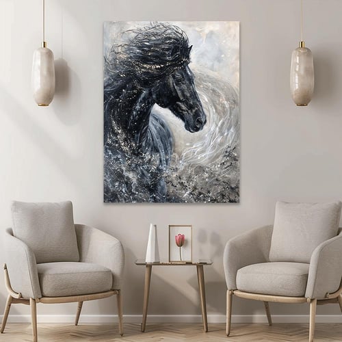 لوحات خيل تصميم عصري