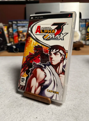 STREET FIGHTER ALPHA 3 MAX - PSP - PAL