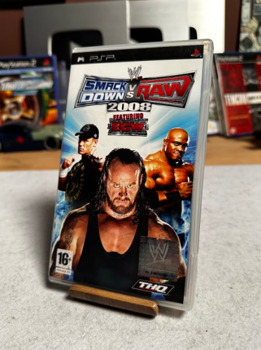SMACK DOWN VS RAW 2008 - PSP - PAL