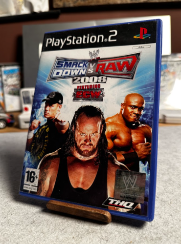 SMACK DOWN VS RAW 2008 - PS2 -PAL