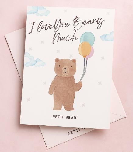 كرت برسالة ( مطبوعة )