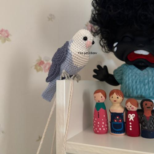 دمية طير روز