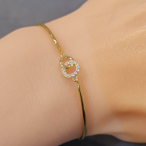 أسواره فضه عيار 925 تصميم الماس