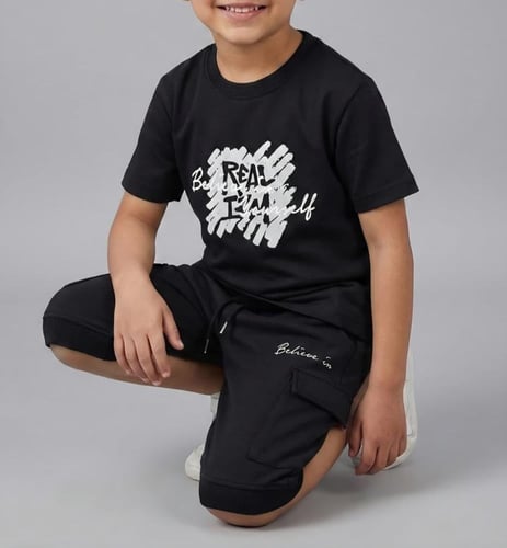 طقم شورت ولادي