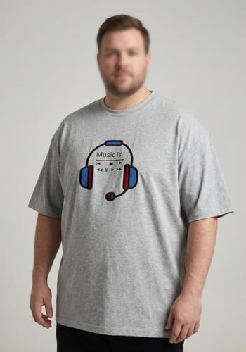 تي شيرت سوبر جامبو