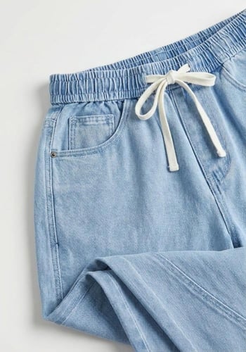 بنطلون جنز اوفر سايز رجالي