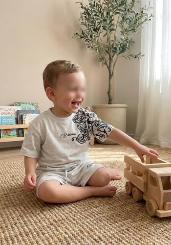 طقم بيبي اوفر سايز