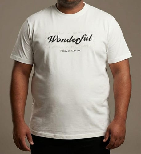 تيشرت جامبو اوفر سايز