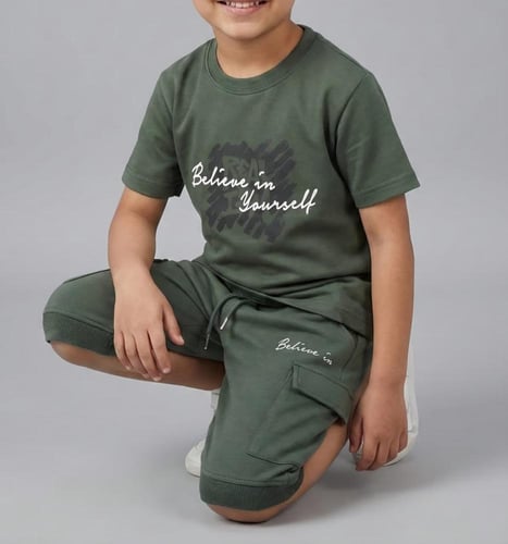 طقم شورت ولادي