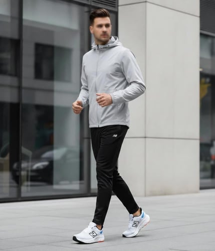 حذاء رياضي أبيض (Performance) – راحة فائقة وتصميم...