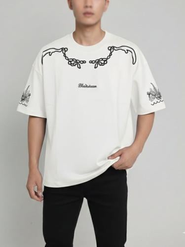 تيشرت رجالي اوفر سايز