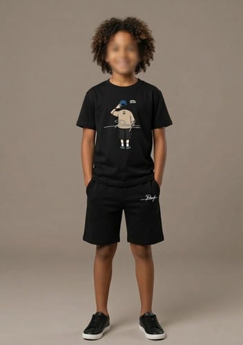 طقم ولادي شورت