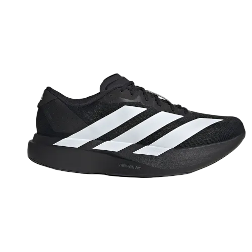 adidas Adizero Evo SL running shoes black and whit...