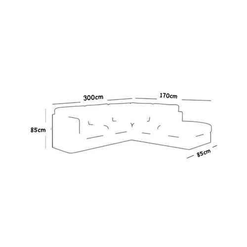 كنب زاوية ماريان حرف L