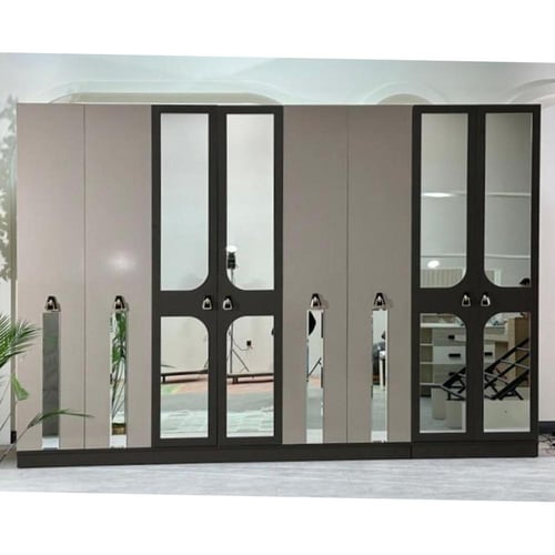 غرفة نوم ساندي – 9 قطع بتصميم عصري وتخزين متكامل