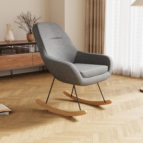 Leez rocking chair - gray