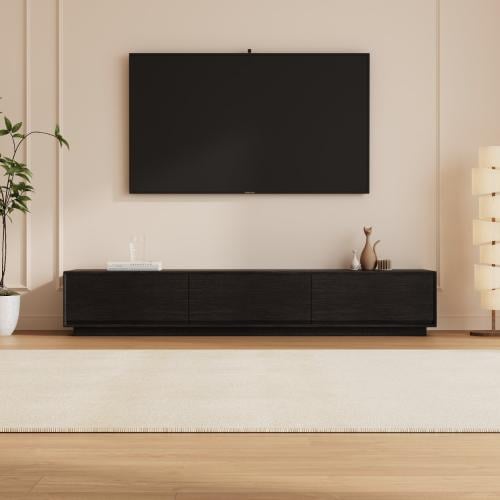 طاولة تلفزيون سيرانيا - 200 سم - اسود