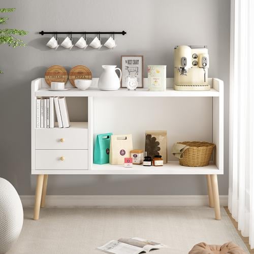 Modern Corona Coffee Corner - White