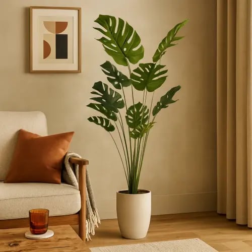 Artificial Monstera deliciosa tree - 160 cm