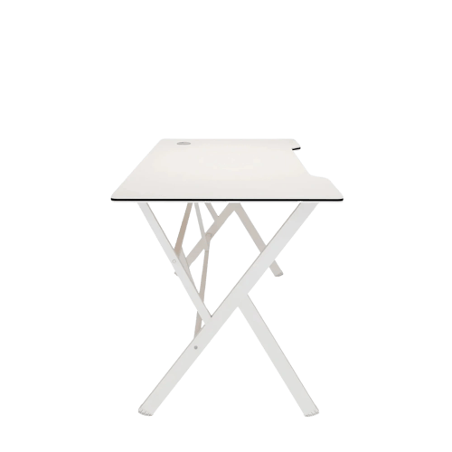 طاولة قيمنق RGB 100cm ابيض