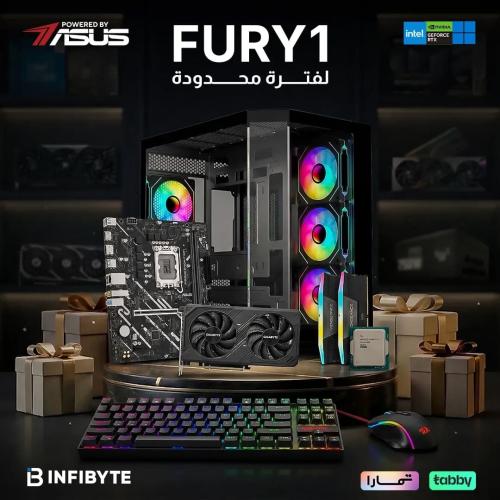 تجميعة Fury 1 Gaming PC | القوة والسرعة بتقنية DDR...