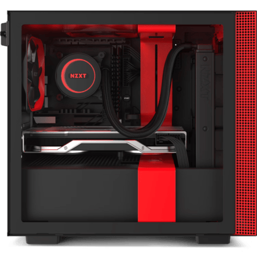 NZXT Case H210i Mini ITX Black/RED