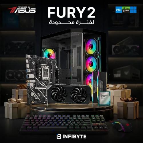 تجميعة Fury 2 Gaming PC | الأداء المتفوق بقوة RTX...