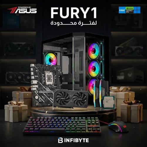 تجميعة Fury 1 Gaming PC | القوة والسرعة بتقنية DDR...
