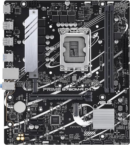 ASUS PRIME B760M-R D4 (Socket 1700/B760/DDR4/S-ATA...