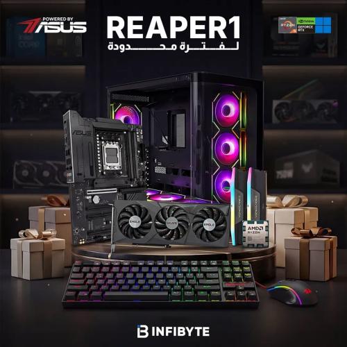 تجميعة Reaper 1 Gaming PC | قمة الأداء بمعالج 9800...