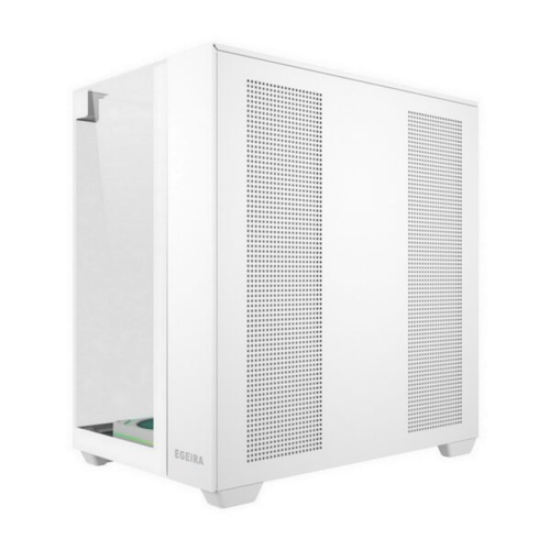 Egeira Galaxy 7 White ATX Gaming Computer Case USB...