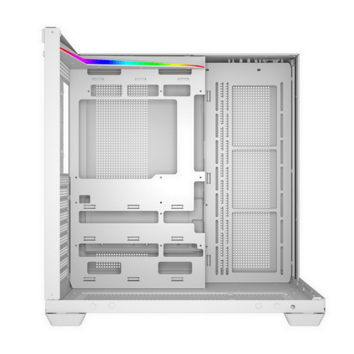 Egeira Galaxy 7 White ATX Gaming Computer Case USB...