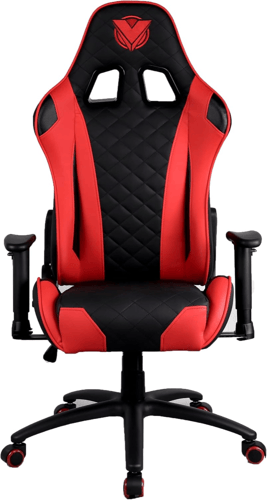 كرسي العاب دايموند (اسود واحمر)، بولي كربونات