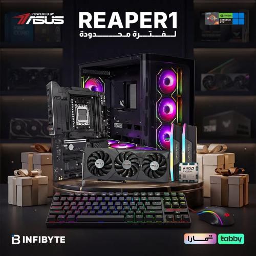 تجميعة Reaper 1 Gaming PC | قمة الأداء بمعالج 9800...