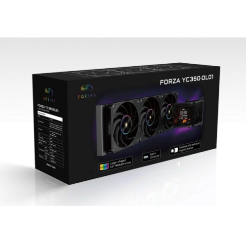Egeira FORZA YC360-OLO1 CPU Liquid Cooler BLACK
