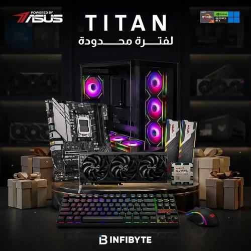 تجميعة TITAN Gaming PC | ملك الألعاب بـ 3D V-Cache...