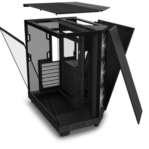 NZXT Case H6 Flow RGB Black