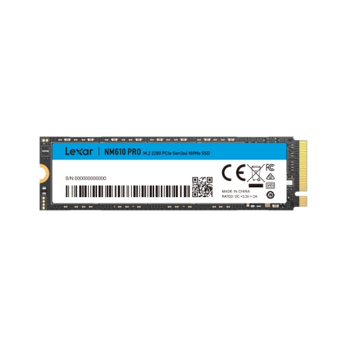 Lexar NM610 PRO 1TB M.2 2280 PCIe Gen3x4 Sequentia...