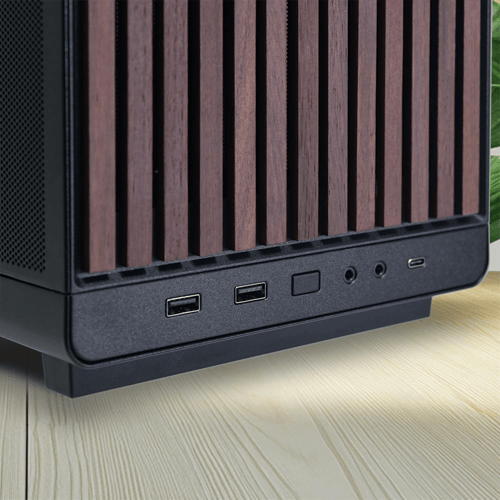 LIAN LI A3-MATX WOODEN BLACK