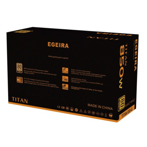 Egeira 850W 80-Plus Gold ATX 3.1 PCIE 5.1 850-G TI...