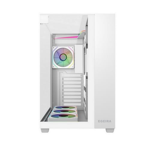 Egeira Galaxy 7 White ATX Gaming Computer Case USB...