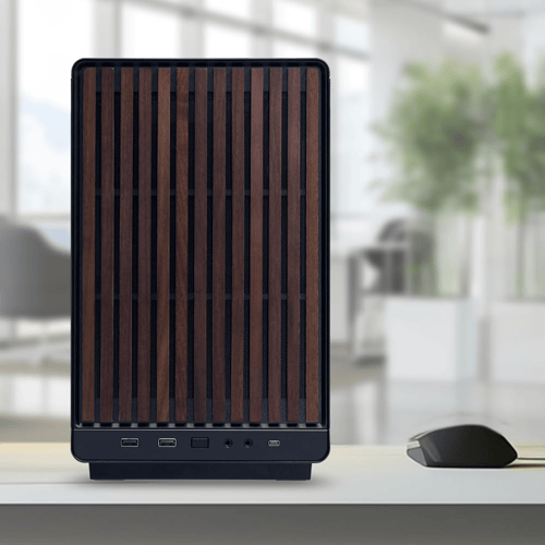 LIAN LI A3-MATX WOODEN BLACK
