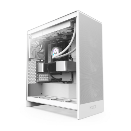 NZXT Case H7 Flow Mid Tower White