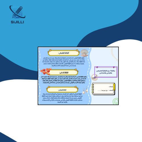 مشروع لغتي مقارنة اللؤلؤ -أول متوسط الفصل الدراسي...