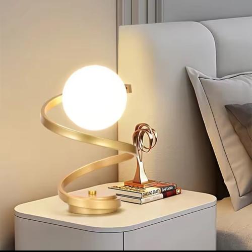 الشمال مصابيح طاولة LED إضاءة داخلية التبديل زر غر...
