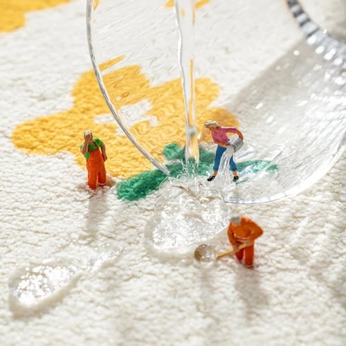 سجادة أرضية صغيرة وناعمة