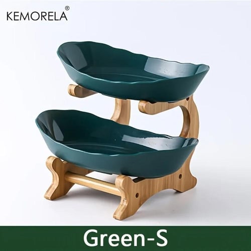 صحن فواكه وحلويات عصري وفخم