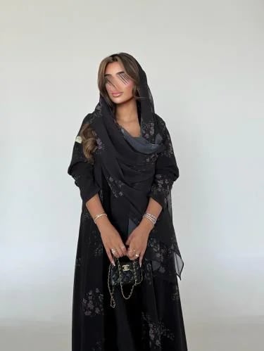 شيفون أسود #51