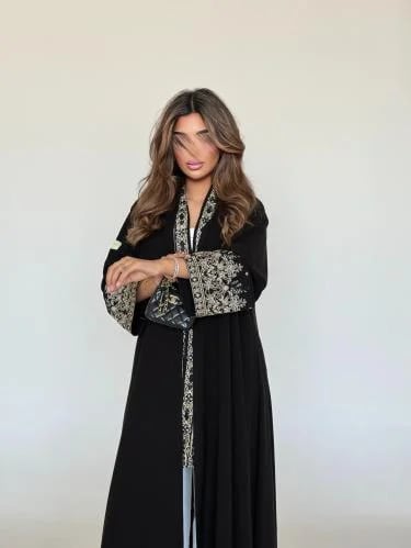 تـطـريـز يـدوي أسود #43